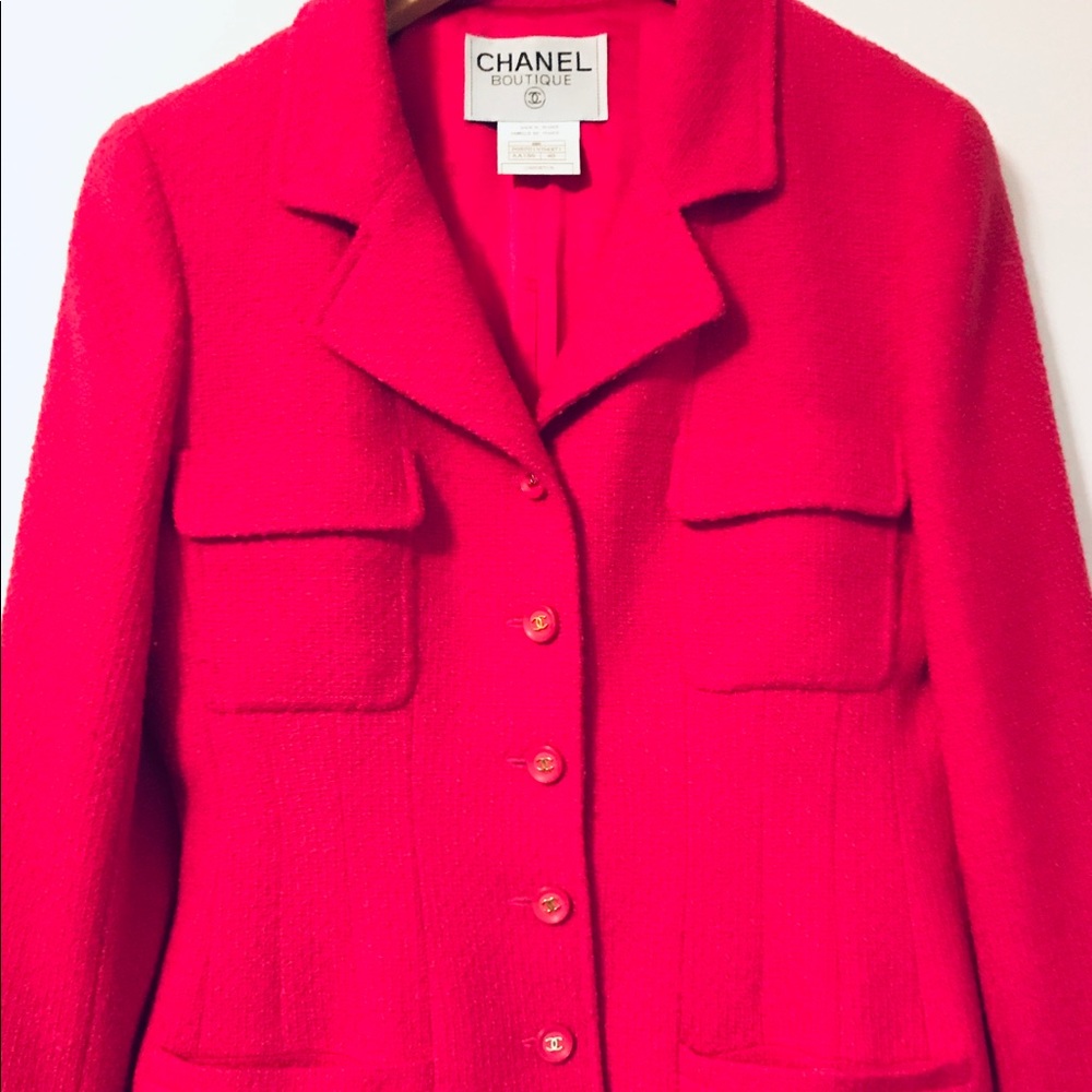 Chanel Boucle Tweed Jacket